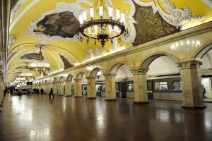Metro in Moskou